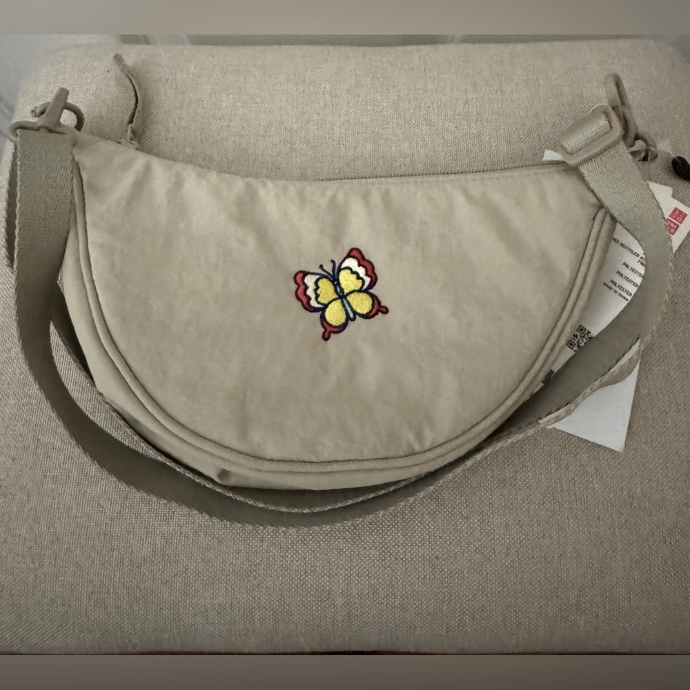 Uniqlo Ultra Mini Bag with Butterfly Embroidery